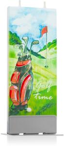 Flatyz Nature Golf Time dekoratívna sviečka 6x15 cm