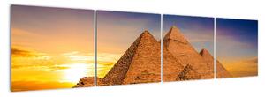 Obraz pyramíd (Obraz 160x40cm)