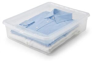 Keeeper Úložný box s vekom BEA Clearbox 9L, 39 x 35,5 x 9 cm