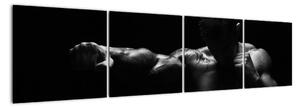 Obraz - mužské telo (Obraz 160x40cm)