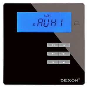 Dexon zosilňovač a hudba do sauny black