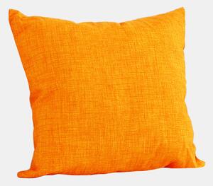 Dekoračný vankúš s výplňou oranžový oranžová 45x45 cm