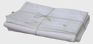 Luxusné ľanové obliečky Simply biela 140x200 cm