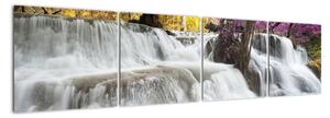 Obraz vodopádu (Obraz 160x40cm)