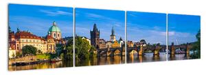 Obraz - Praha (Obraz 160x40cm)