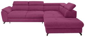 ROHOVÁ SEDAČKA, textil, magenta Stylife - Sedačky, Online Only