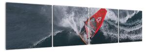 Obraz windsurfing (Obraz 160x40cm)