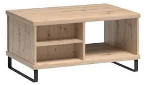 Halmar Konferenčný stolík CALI C8 s lamelami dub artisan