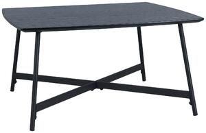 KONFERENČNÝ STOLÍK, čierna, kov, kompozitné drevo, 80/42/80 cm MID.YOU - Stolíky do obývačky, Online Only