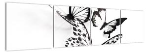 Obraz motýľov (Obraz 160x40cm)