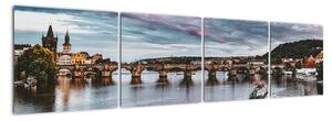 Obraz Prahy (Obraz 160x40cm)