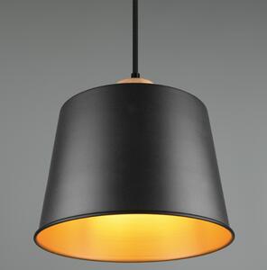 Trio HARRIS | Závesná dizajnová čierna lampa