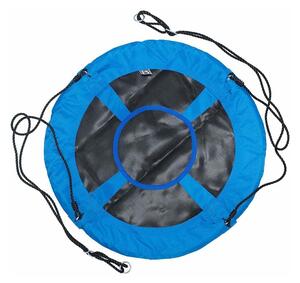 Hojdací kruh bocianie hniezdo, 90 cm, modrý
