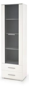 Halmar Vitrína LIMA W-1 biela