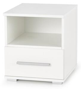 Halmar Nočný stolík LIMA SN1 biely