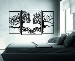 Pompézny obraz na stenu tváre a stromy