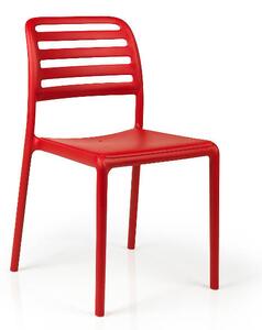 Záhradná stolička COSTA BISTROT - Červená