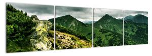 Horská cesta - obraz na stenu (Obraz 160x40cm)