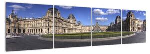 Múzeum Louvre - obraz (Obraz 160x40cm)