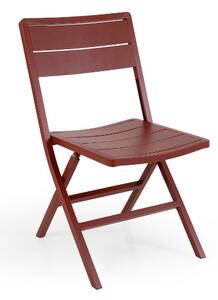 Skladacia stolička WILKIE - Červená