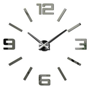 SENTOP moderné nástenné hodiny TRANSFER X0037 čierne