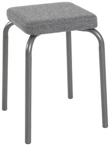 STOHOVATEĽNÝ STOLČEK, kov, textil, 36/49/36 cm Carryhome - Kreslá