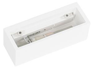 Moderná nástenná lampa biela - Tjada Novo