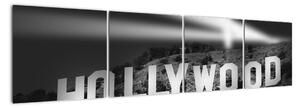 Nápis Hollywood - obraz (Obraz 160x40cm)