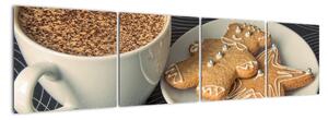Popoludňajšia káva - obraz (Obraz 160x40cm)