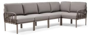 Nardi KOMODO 5 modulárna sedačka farebné možnosti: antracitový rám/ grigio šedý poťah