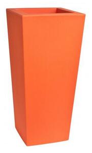 Euro3plast Kvetináč KIAM 35x35x75 Farba: Oranžová