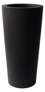 Kvetináč ILIE 37x75cm - Pearl black 87
