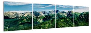 Obraz - panoráma hôr (Obraz 160x40cm)