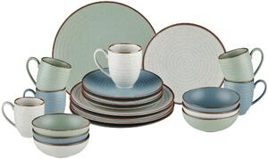 KOMBINOVANÝ SERVIS 24-dielne, porcelán keramika Landscape - Jedálenské sety