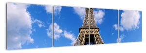 Eiffelova veža - moderný obraz (Obraz 160x40cm)