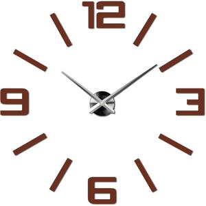 Stylesa - Veľké 3D nástenné hodiny farebné do obyvacky SONAX aj čierne X0037