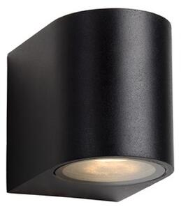Lucide 22861/05/30 Moderné exteriérové nástenné svietidloZORA-LED Wall Light GU10/5W čierne