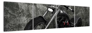 Obrázok motorky - moderný obraz (Obraz 160x40cm)