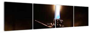 Zapaľovač - obraz (Obraz 160x40cm)