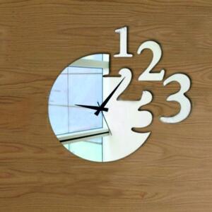 Moderné nalepovacie nástenné hodiny KRUSITA