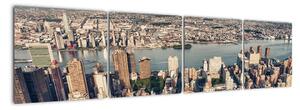 New York - obraz (Obraz 160x40cm)