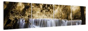 Vodopády - obraz (Obraz 160x40cm)