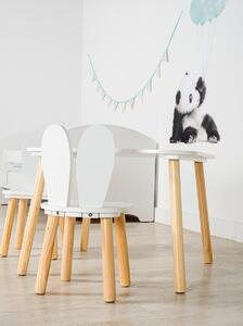 Ourbaby - Detský stolček a stoličky s králičími uškami