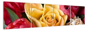 Obrazy kvetiny (Obraz 160x40cm)