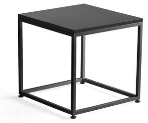 Konferenčný stolík MOOD, 500x500 mm, čierna, čierna