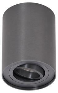 Moderné zapustené bodové svetlo tmavosivé GU10 50 mm výkyvné - Rondoo Up