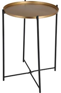 Kovový odkladací stolík Gabriel, 35 x 47 x 35 cm