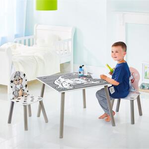 Detský stôl s stoličkami - Disney hrdinovia fun