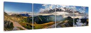 Panoráma hôr, obraz (Obraz 160x40cm)
