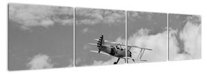 Lietadlo - obraz (Obraz 160x40cm)